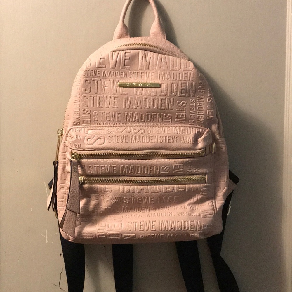 Blush Pink Steve Madden Mini Backpack